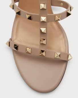 Rockstud Leather 60mm City Sandals