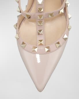 Rockstud 100mm Slingback High-Heel Pumps