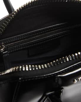 Antigona Mini Top Handle Bag in Box Leather