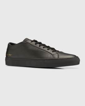Men's Achilles Low-Top Sneakers, Black