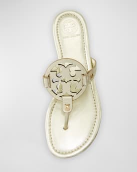 Miller Leather Logo Sandals