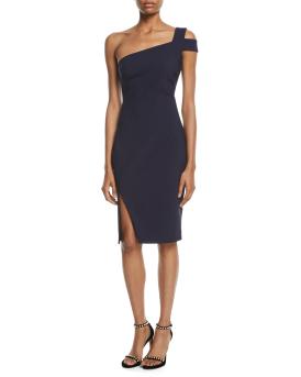 likely packard one-shoulder dress LIKELY Packard Dress