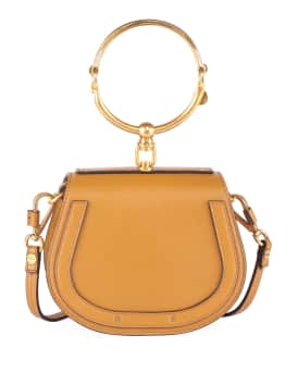 Chloe Nile Crossbody Bag Leather Medium Orange 2174581