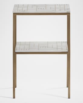 Isaac Marble Side Table