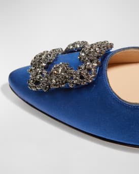 Hangisi 105mm Satin High-Heel Pumps