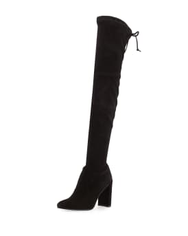 Highchamp Suede Over the Knee Boot