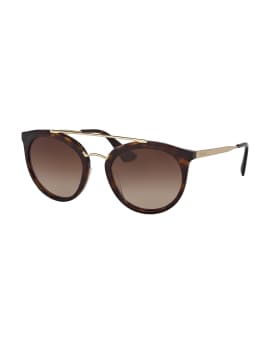 Prada brow outlet bar sunglasses
