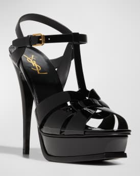 Tribute Patent Platform Sandals