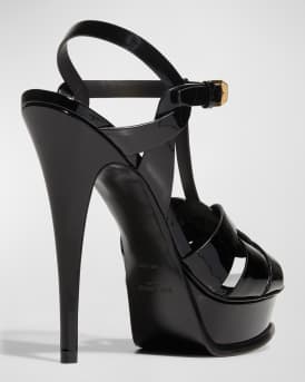 Tribute Patent Platform Sandals