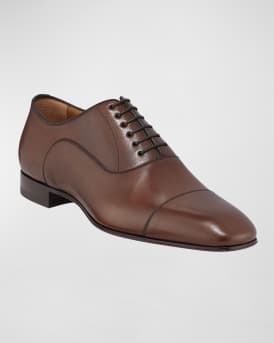 Greggo Patina Calf Leather Red Sole Oxford