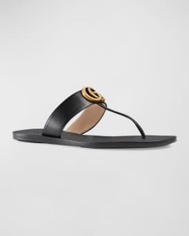 Flat Marmont Leather Thong