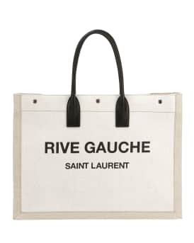Noe Cabas Large Rive Gauche Canvas Tote Bag