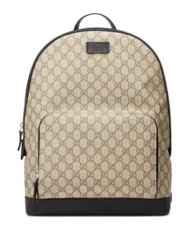Gucci Men s GG Supreme Canvas Backpack Neiman Marcus