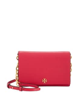 Tory burch georgia leather flap shoulder bag sale