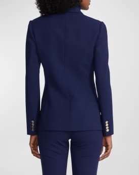 Parker One-Button Wool Jacket