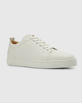 Men's Louis Junior Leather Red Sole Sneakers