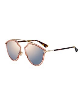 So real riss shop mirrored sunglasses