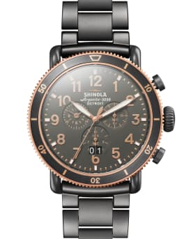 Shinola Men s 48mm Runwell Sport Chronograph Watch Gray Neiman Marcus