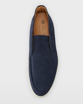 Open Walk Suede Booties