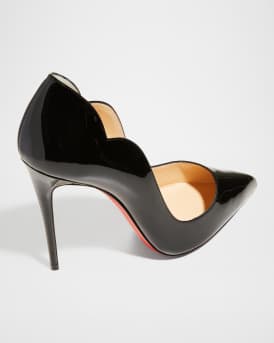Hot Chick 100 Patent Red Sole High-Heel Pumps
