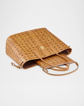 Liz Large Reversible Visetos Shopper Tote Bag