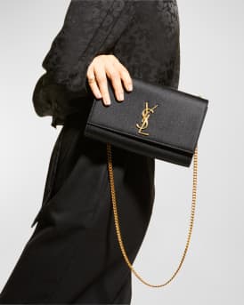 Kate Medium YSL Crossbody Bag in Grained Leather