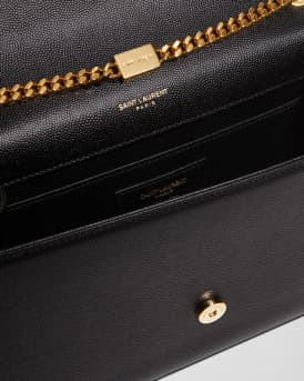 Kate Medium YSL Crossbody Bag in Grained Leather