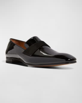 Men's Heron Patent Leather Loafers