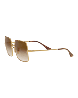 Metal Square Sunglasses, 54MM
