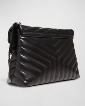 Loulou Medium YSL Shoulder Bag in Quilted Leather