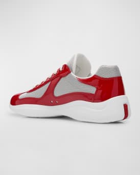 Men's America's Cup Patent Leather Sneakers