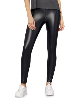 David lerner faux leather leggings sale
