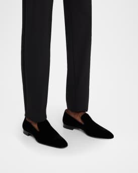 Men's Dandelion Velvet Loafers