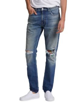 Hudson Men s Zack Skinny Denim Jeans Zip Fly Neiman Marcus