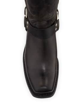 Harness 8R Leather Knee Boots