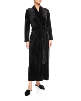 Natalie Long Velvet Robe
