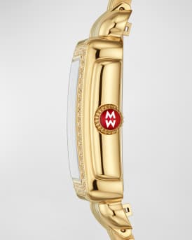Deco Madison Mid Diamond Watch, Gold