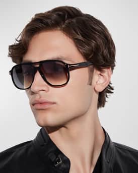 Men's Raoul Gradient Aviator Sunglasses