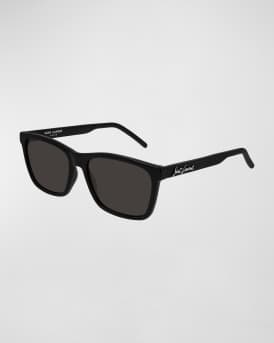 Men's Square Solid Injection Sunglasses