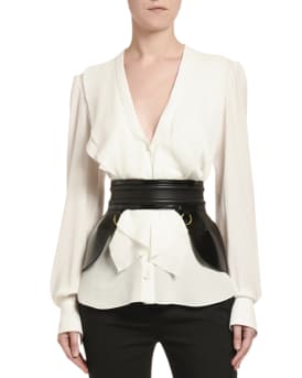 Alexander mcqueen corset belt sales