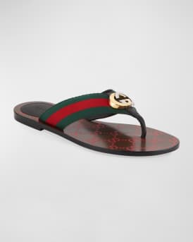 Kika Web Thong Sandals
