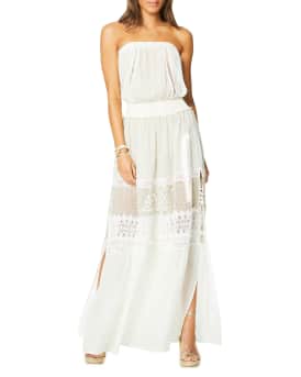 Ramy Brook Womens Isadora Maxi Length Dress 