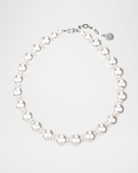 Large Pearl Strand Necklace