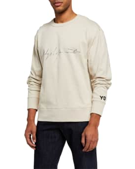 Men s Distressed Signature Crewneck Sweatshirt