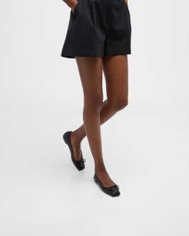 Mamadrague Napa Bow Ballerina Flats