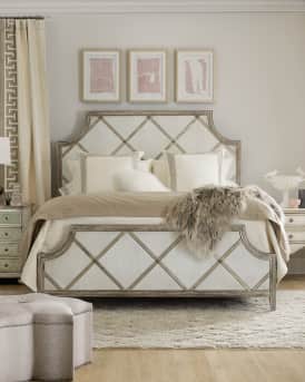 Hooker Furniture Diamont California King Panel Bed