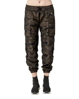 Camo Print Cargo Pants