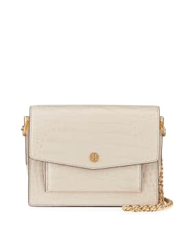 Tory Burch, Bags, Nwt Tory Burch Robinson Colorblock Doublestrap Convertible  Shoulder Bag