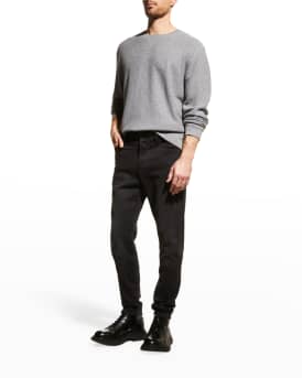 Men's recycled 2025 cashmere crewneck sweater
