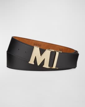 Men's Claus Monogram Reversible Belt